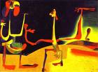 Fundació Joan Miró Surrealismo Home i dona davantun munt d'excrement